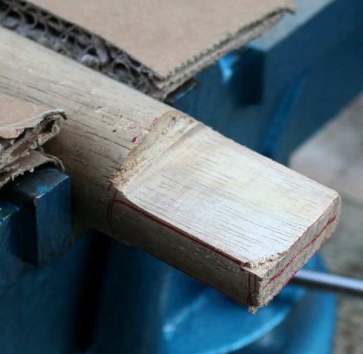 Leg knee joint